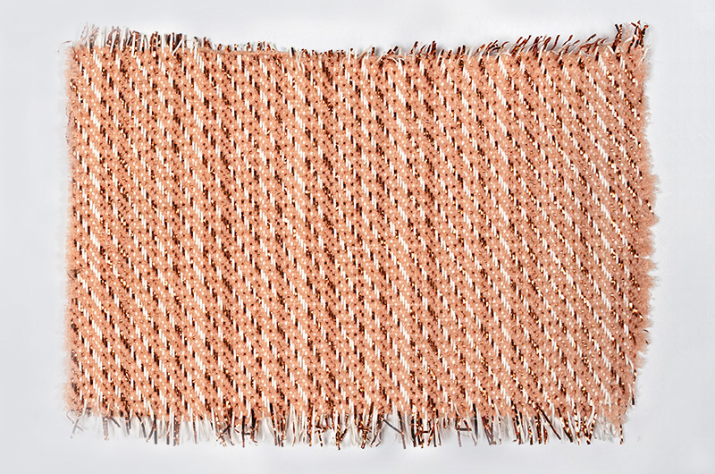 Fabric Swatch by Anni Alber, Sourced from The Frank House. Photo courtesy of the Josef and Anni Albers Foundation